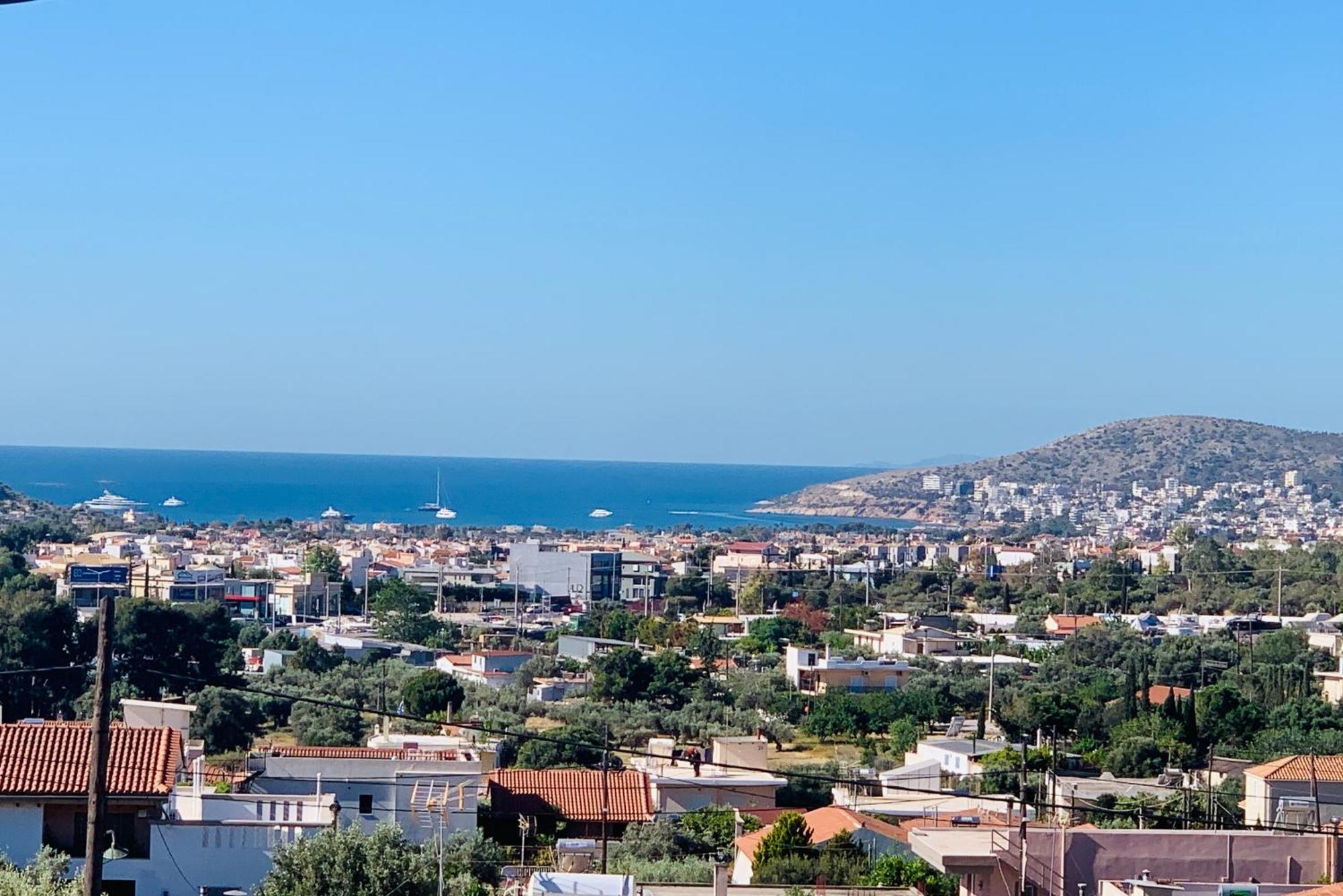 Thelfi Luxury Studio In Attica - Close To Varkiza Beach - Sea View Vári Exterior foto