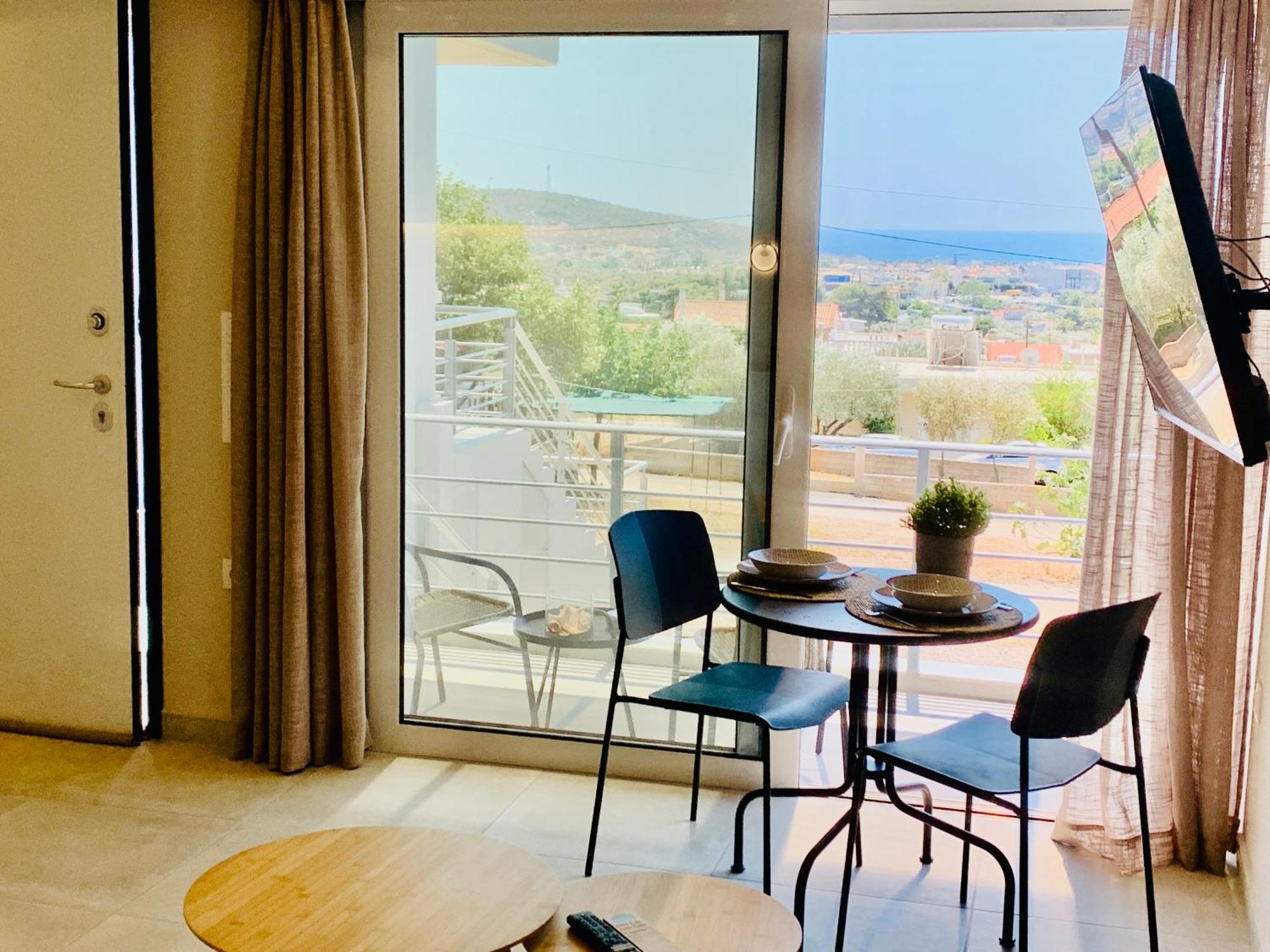 Thelfi Luxury Studio In Attica - Close To Varkiza Beach - Sea View Vári Exterior foto